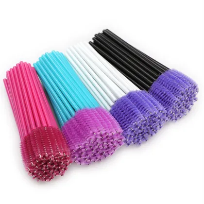 Pink Mini Lash Spoolie Eyebrow Applicator Brush