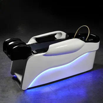 Luxury Automatic Electric Spa Head Water Therapy Shampoo Bed