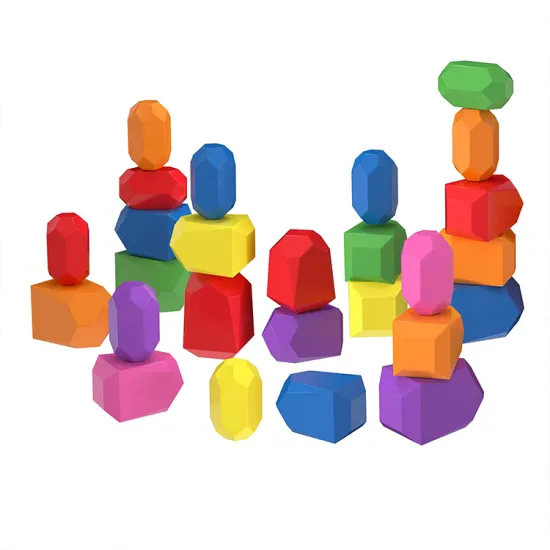 Top Selling 26-Piece Wooden Montessori Stacking Building Blocks: An Educational 3D Puzzle Toy Set