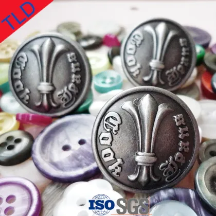 Western metal buttons