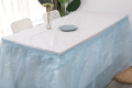 Heavy Duty Dining Table Cover Table Skirt Disposable