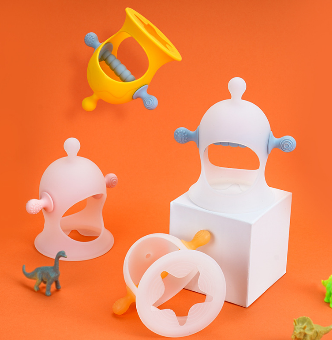 Never Drop Silicone Teether Teehing Toy