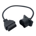 17Pin a 16pin OBD2 Conector de adaptador de diagnóstico