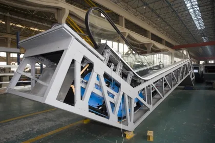 Escalator Moving Walks with Optional Handrail Color