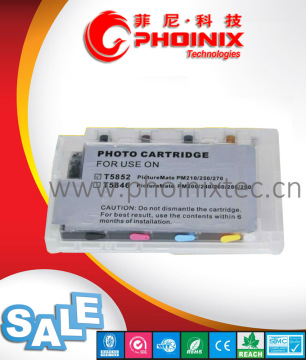 Hot sales Refill ink cartridge T5852 Refillable for Epson PM210 / PM215 / PM250 / PM270