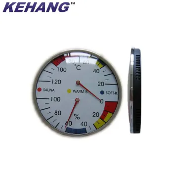 Sauna Room Bimetal Thermometer and Hygrometer