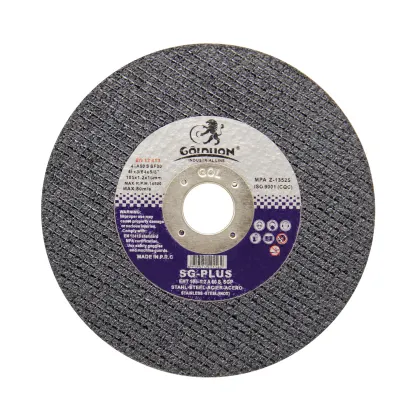 GOLDLION High Performance 4 Inch Cutting Disc Abrasive Tools Cutter Production Line