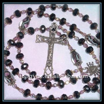 fashion crystal catholic rosary