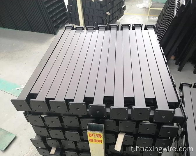 Fallo quadrato rivestito in PVC Mesh di filo arricciato