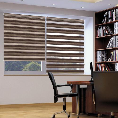 Zebra Blinds of Vertical Blind Roller Blind