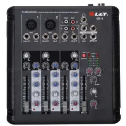 MI-4  Professional console mixer mini mixer