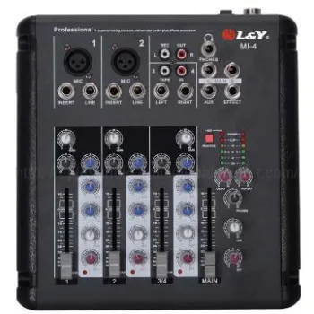 MI-4  Professional console mixer mini mixer