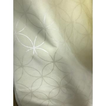 Tissus en microfibre de fleur d&#39;argent en polyester