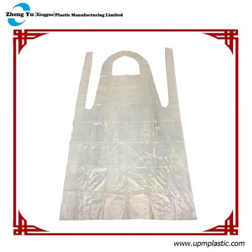 High Quatity White Color PE Disposable Apron