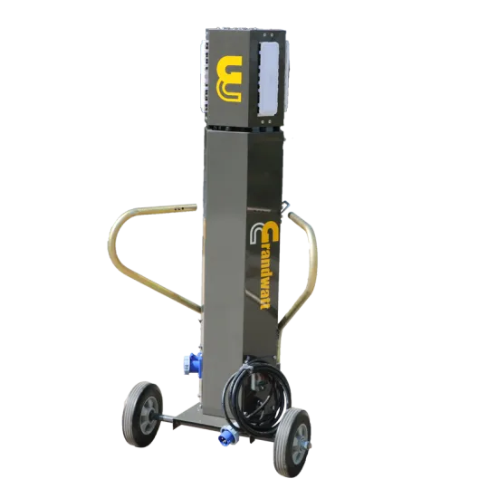 Lighting tower lighting of large event places