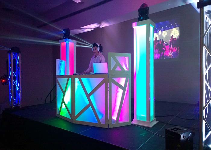 slim customizable irregular shape led screen