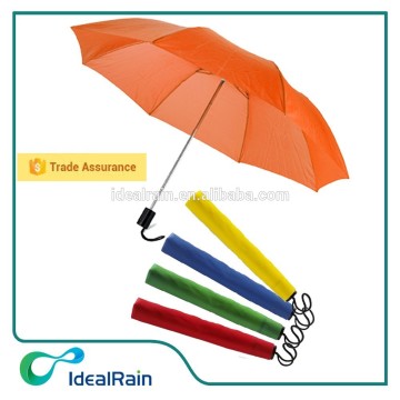 Chinese colorful 2 fold metal frame dollor store sun umbrella