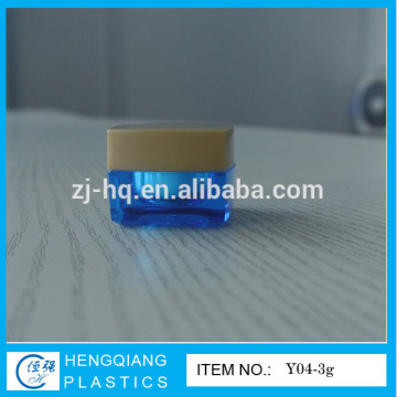 wholesale tiny jar, square acrylic jar, small jar