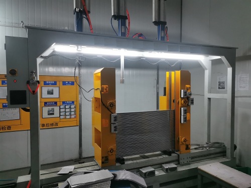 Plaatbar Koeler Core Assembly Machine