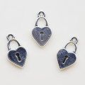 Perles de serrure de coeur d&#39;approvisionnement d&#39;usine vente chaude 100pcs pour la décoration à la main