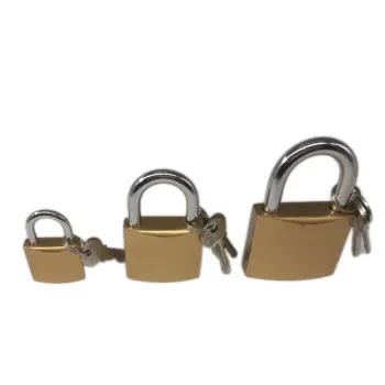 Factory Direct Household Multi Size Brass Lockers with Padlocks
