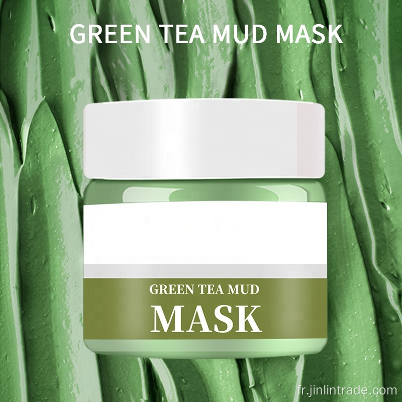 MATCHA MASQUE DE VISAGE D&#39;ENTRAÎNEMENT DE VÉGANIE VEGAN ORGANIQUE