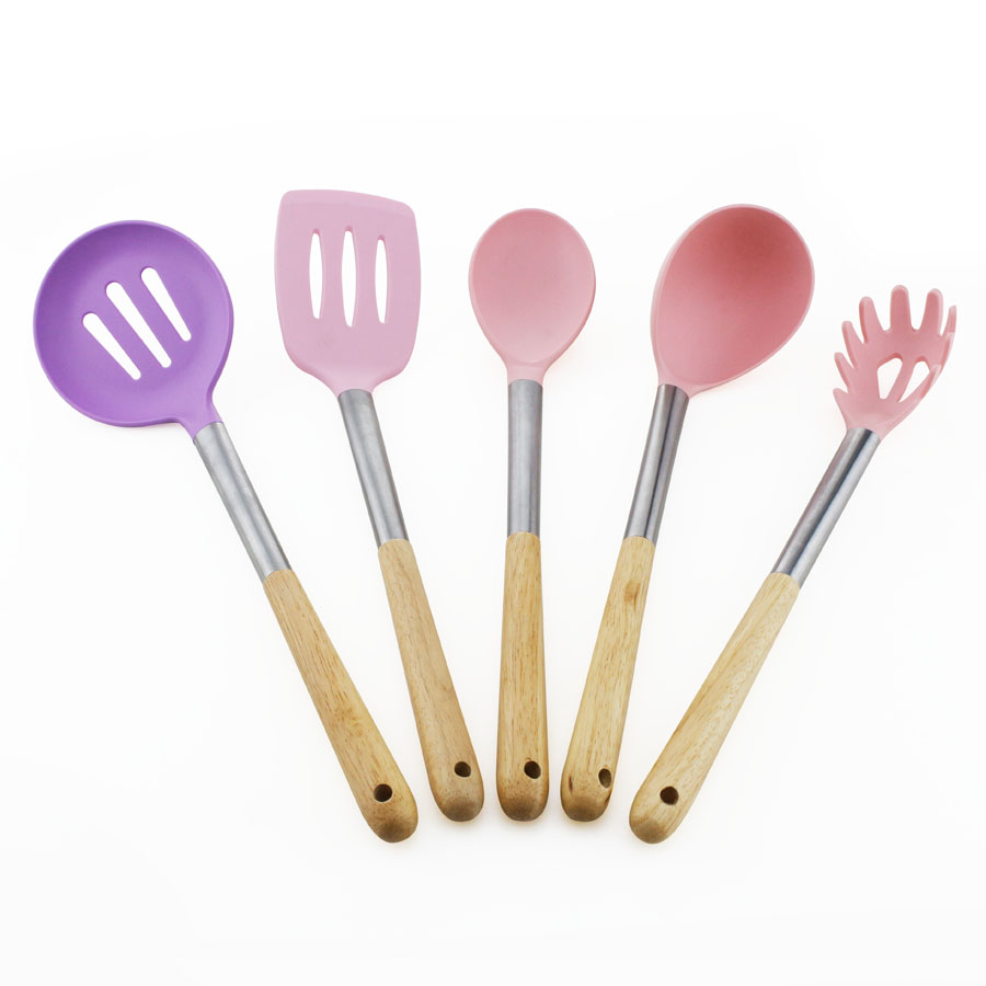 6 peças de cozinha de nylon conjunto utensílio de cozinha