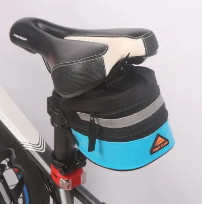 Cycling bike bicycle Strap-On Saddle Bag Seat Pak Pouch