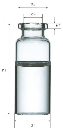 20ml Pharmaceutical Glass Tubular Injection Vials