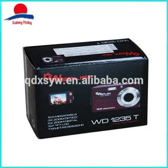 Hot Sale Corrugated Camera Packaging Box