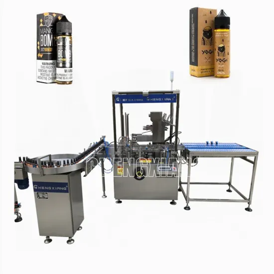 Hot Sell Automatic Chubby Gorilla Bottle Cartoning and Boxing Machine (100ml/120ml)