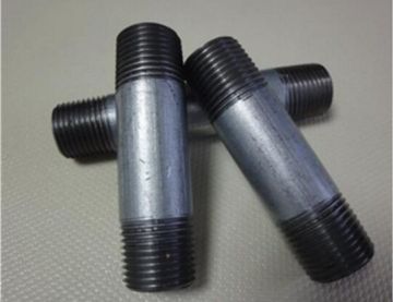 Galvanized Barrel Nipple/Pipe Nipple SCH 40 NPT