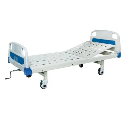 Manual semi-fowler hospital bed