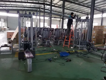 8 Station Multi Jungle Gym Fitness Machine - Crossover Function Trainer