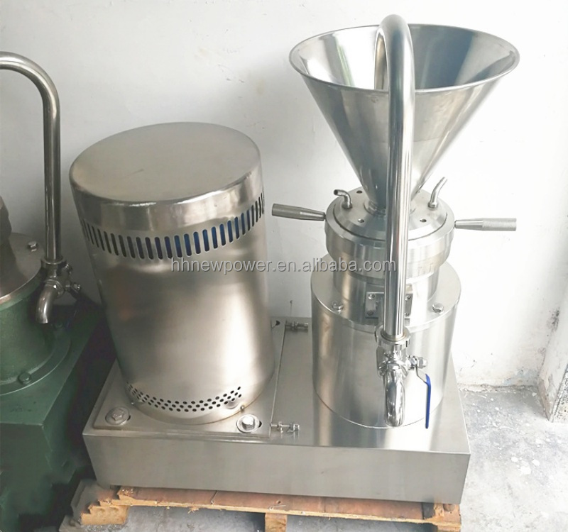 Chili Sauce and Nut Butter Grinding Machine: Colloid Mill Grinder for Sesame Paste and Nuts