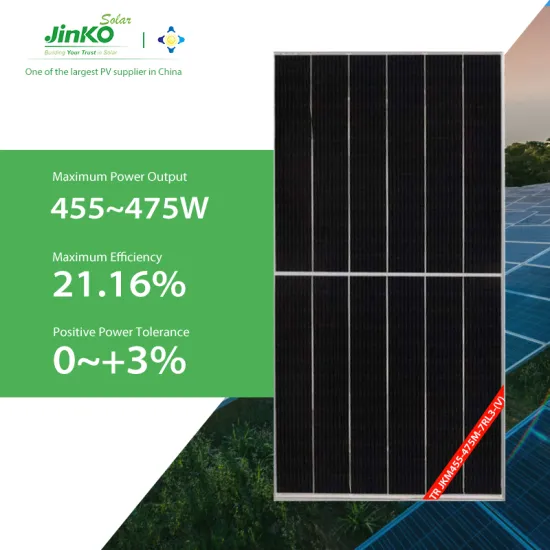 Factory Direct Jinko Solar Panels: 455W, 460W, 465W, 470W, 475W Monocrystalline Photovoltaic Modules for Power Systems