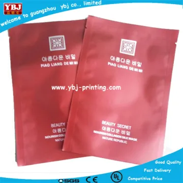 resealable 3 sided seal matt plastic biscuit bags packing