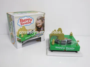 magnetic sence Rail train mini desktop gift