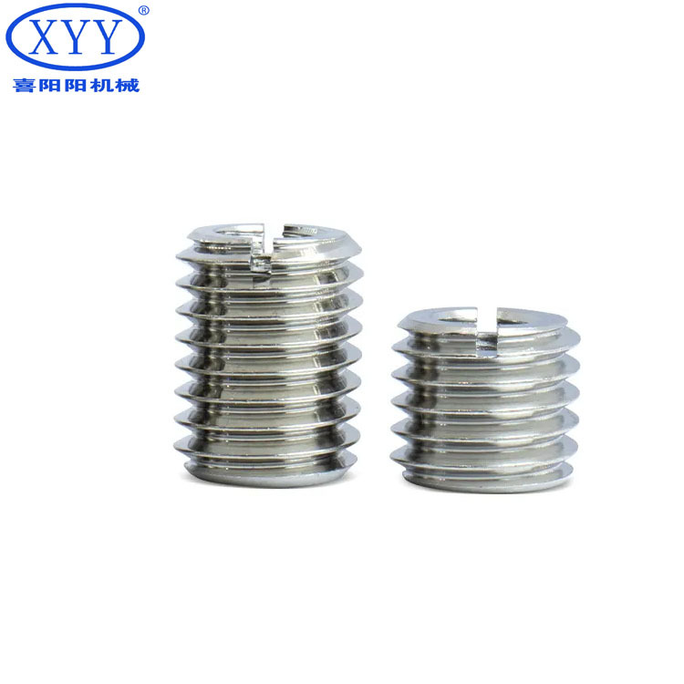 M9*1.5-M12*1.5-30MM Slotted Self Tapping Threaded Inserts Stainless Steel Fasteners Box Metric Carbon Steel Zinc M3 M5 M8