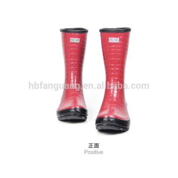 ladies rain rubber boots