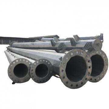 Hot Dip Galvanization Utility Electric Pole