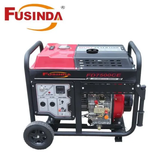 Factory Price 6000W 6kVA 220V 380V Open Frame Portable Diesel 10kw Generator for Sale Philippines