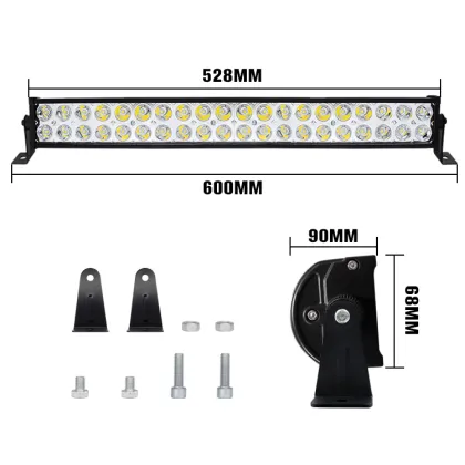 120W LED Light Bars for Offroad Cars - Accessories & Lighting