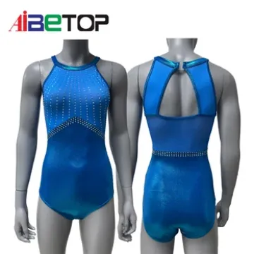 Legras de ginástica personalizadas de ginástica com strass