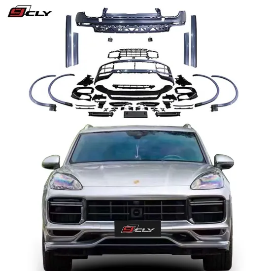 CLY Car Bumper Upgrade Kit For Porsche Cayenne 9Y0 (2018-2021) - Front and Rear Bumpers