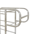 Stainless Steel Square Tube Collecting Cart