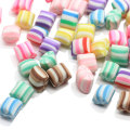 Kawaii Simulation Candy Polymer Bunter Ton gesponnener Zucker DIY Handmade Craft Supplies Scrapbooking Zubehör