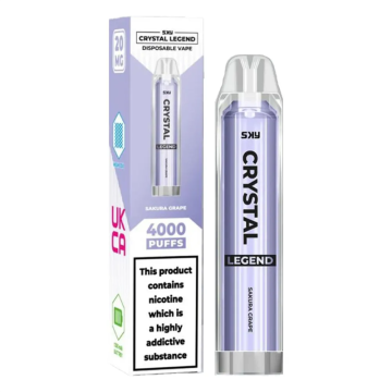 Crystal legend 4000 Disposable Vape Pen Device UK