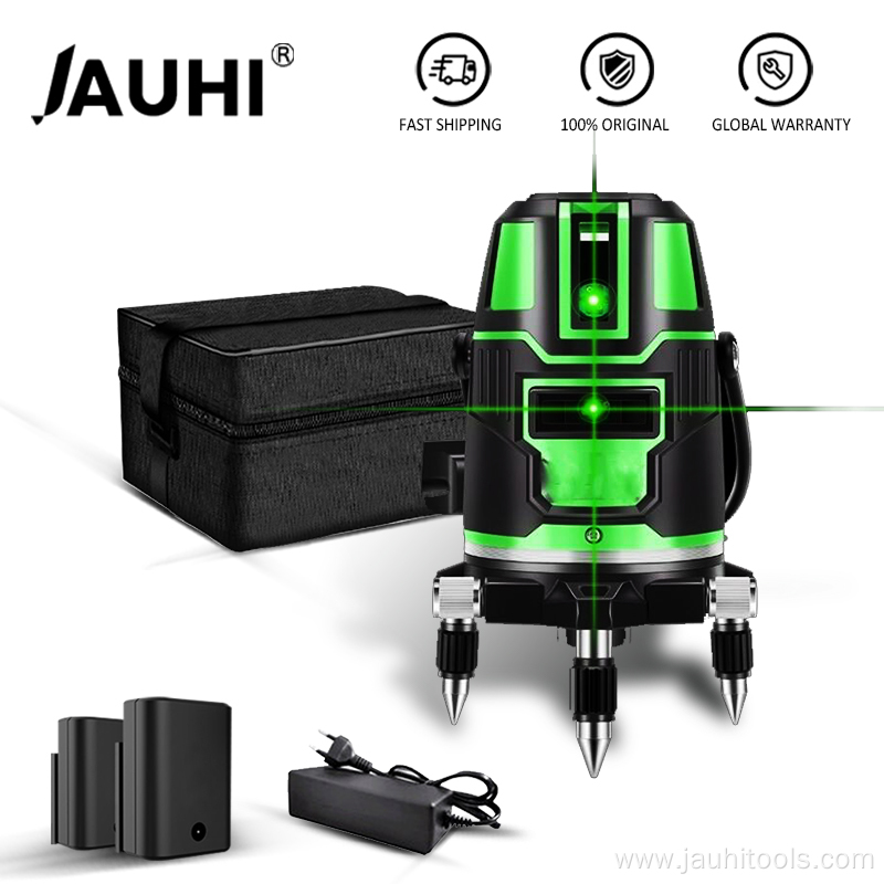 Self-Leveling Laser Level Green Radius 2 Cross Lines