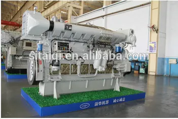 Zibo zichai 6170 model Marine diesel engine with gearbox